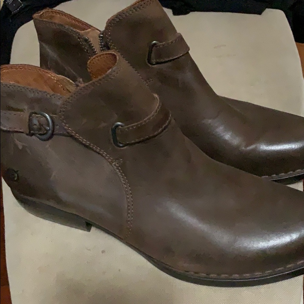 Born brown booties